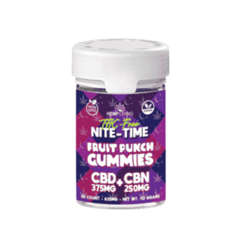 Hemp Living Nite-Time CBD+CBN Gummies