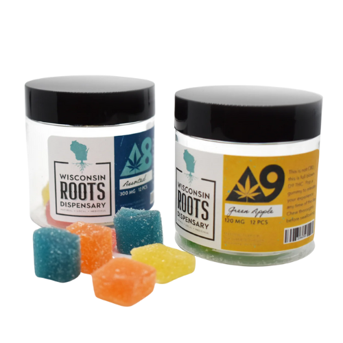 WI Roots Gummies, Type: 50ct, Delta-8 Assorted