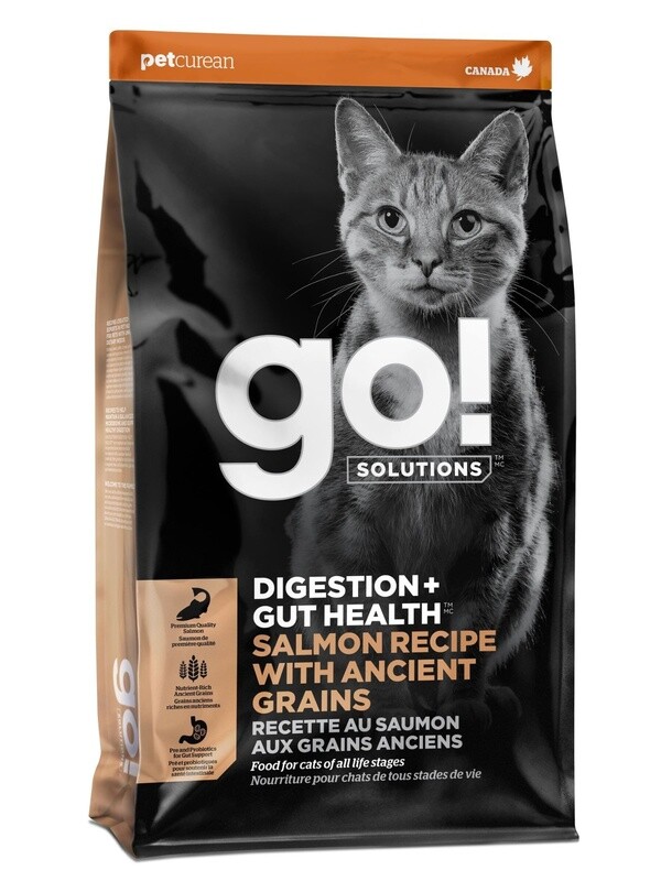 GO! Digestion pour chat - Saumon / 8 lb (3.6 kg)