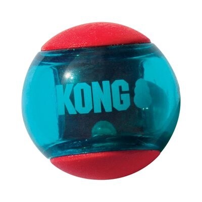 Kong - Balle «Squeezz action» 3/pqt - Moyen