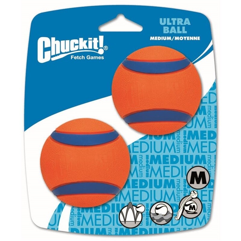 Chuckit! - Balle Ultra 2/pqt - Moyenne