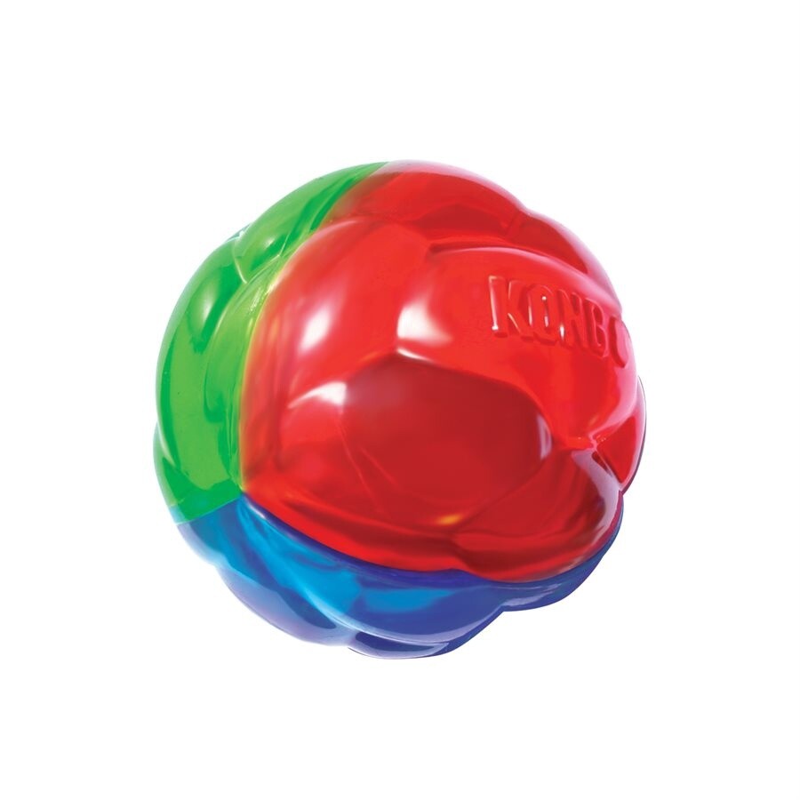 Kong - Balle «Twistz» pour chiens, Taille: Moyen