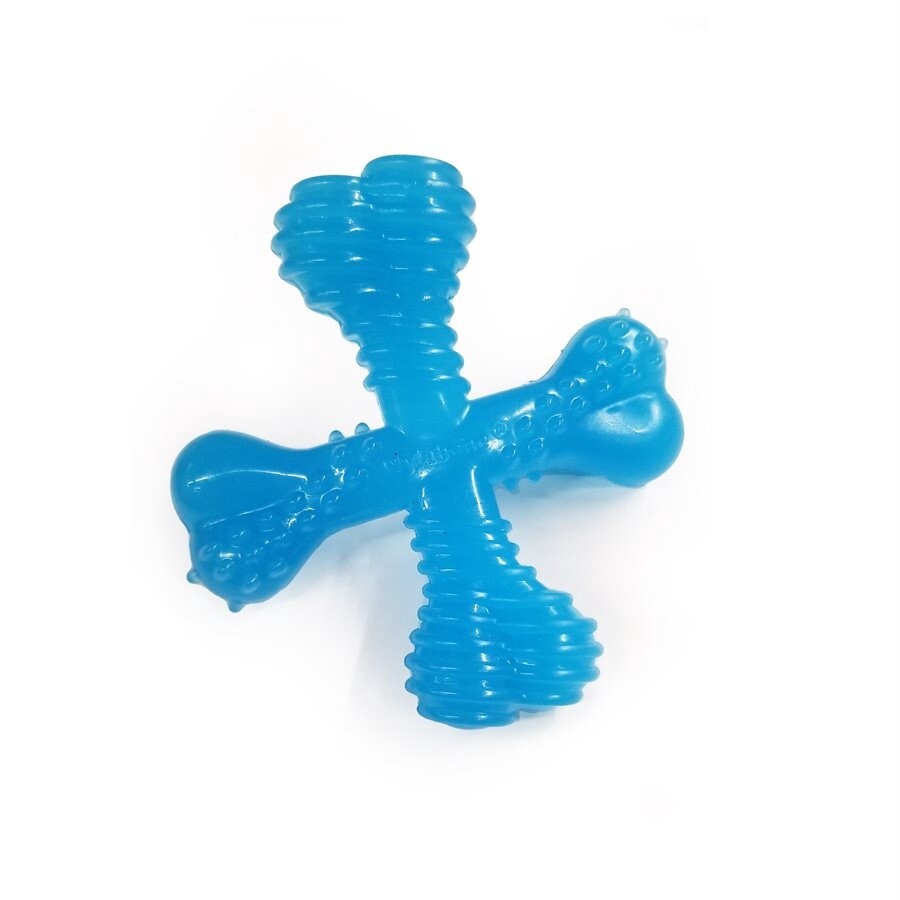 Nylabone - Os dentaire pour chiot en «X» - Saveur de boeuf