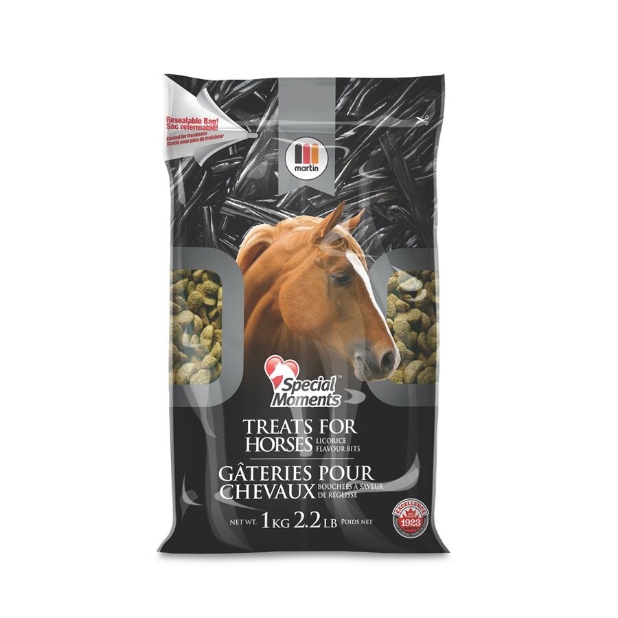 Martin Mills - Gâteries pour chevaux - Réglisse 1kg