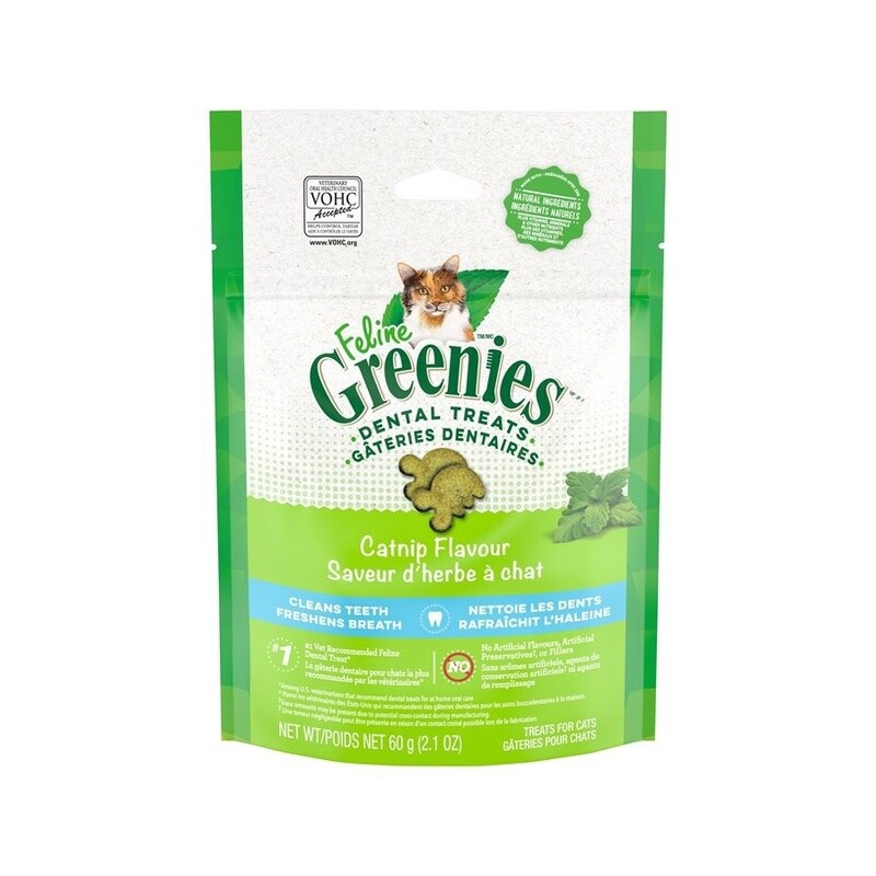 Greenies - Gâteries dentaires pour chats / Herbe à chat