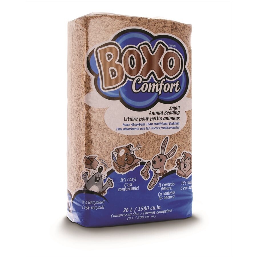 Boxo - Litière de papier pour rongeurs, Format: 26L