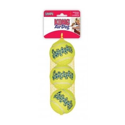 Kong - Balle «Squeakair» 3/pqt - pour chiens, Format: Moyen