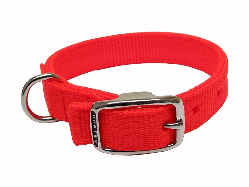 Hunter - Collier de nylon double - Orange