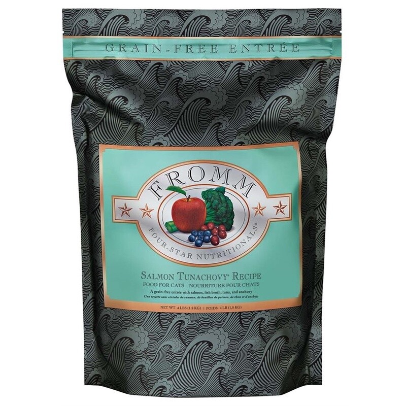 Fromm Four-Star Chat - Toutes étapes de vie / Saumon Tunachovy sans grains
