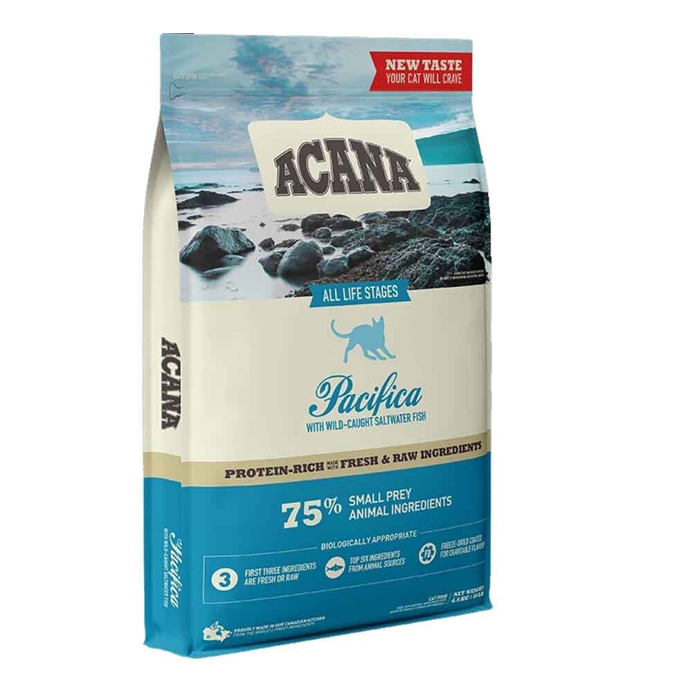 Acana Haute Protéine - Nourriture pour chat / Pacifica, Format: 4.5 kg