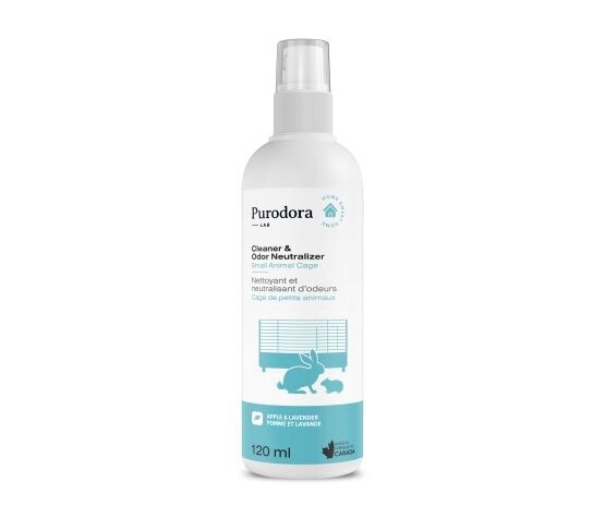 Purodora Lab neutralisant d'odeurs pour cage petits animaux