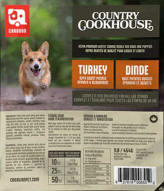 BCR Cookhouse - Repas cuit / Dinde 1 lb