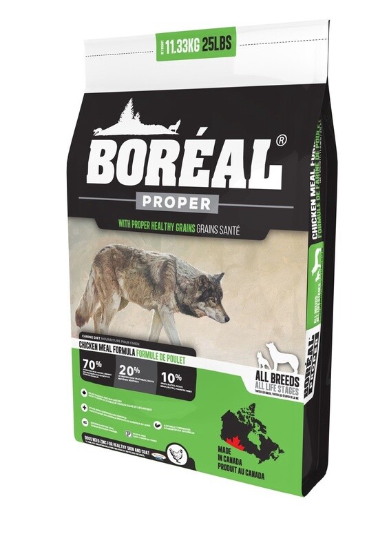 Boréal Proper - Chien toute race/Poulet &amp; grains santé