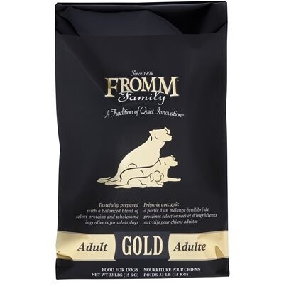 Fromm Gold - Chien adulte / Poulet, Format: 30 LB (13.6 KG)