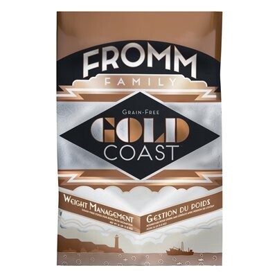 Fromm Gold Coast - Chien contrôle du poids / Poisson blanc sans grains, Format: 26 LB (11.8 KG)