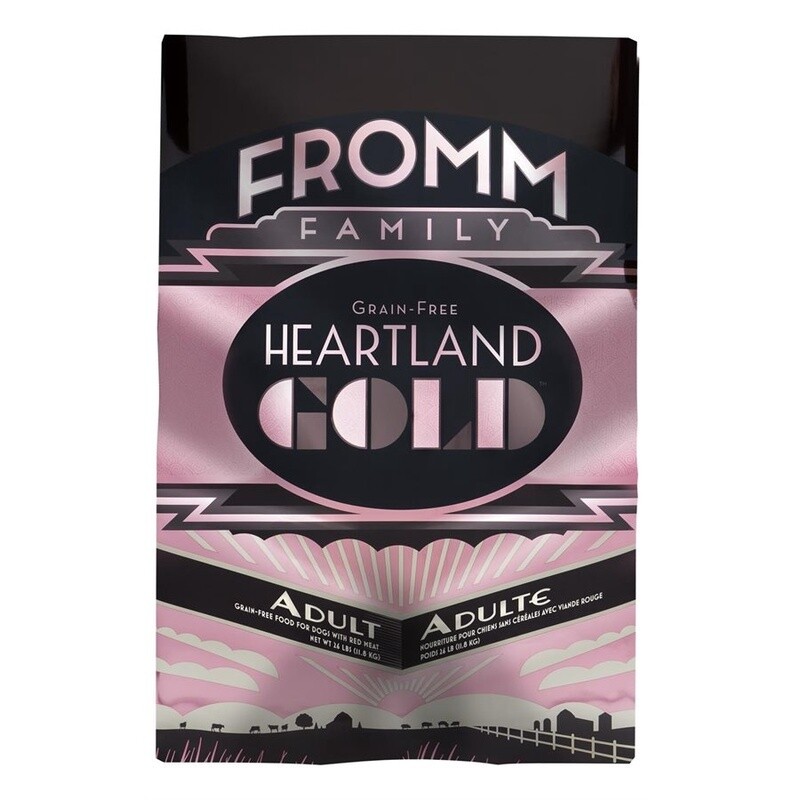 Fromm Heartland Gold - Chien adulte / Viande rouge sans grains
