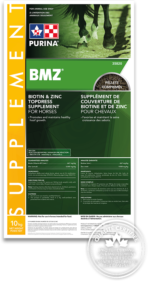 Purina BMZ - Supplément pour sabots