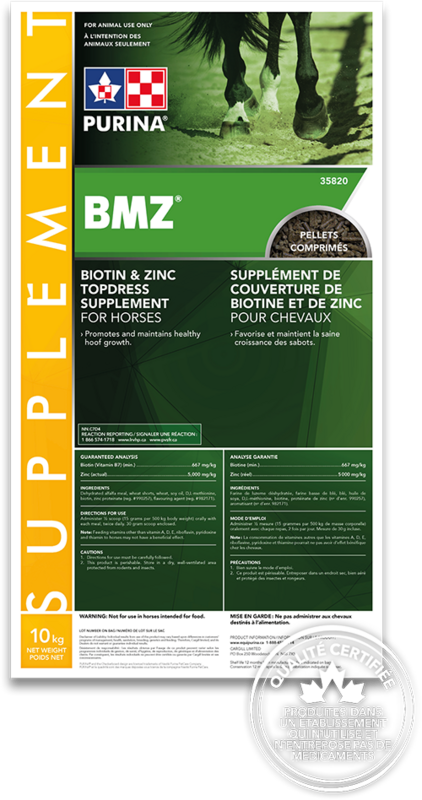 Purina BMZ - Supplément pour sabots