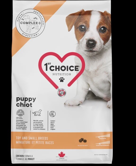 1st Choice - Chiot de petite taille/Poulet