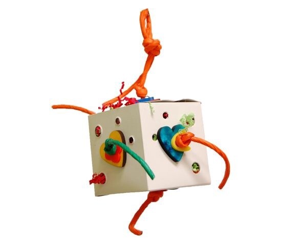 Zoomax - Jouet pour oiseaux - Boîte 4"