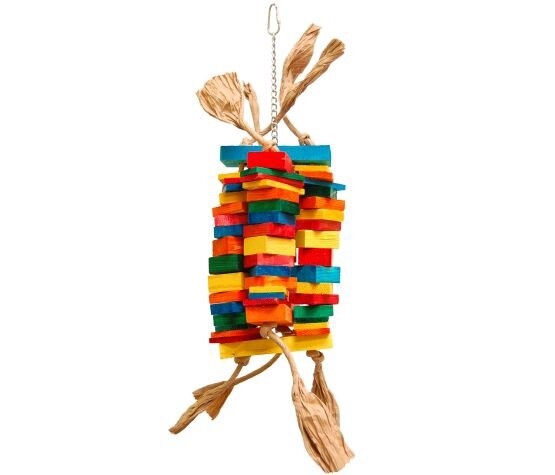 Zoomax - Jouet pour oiseaux - Funky 18&#39;&#39;x6&#39;&#39;