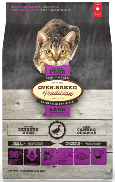 OBT - Chat toutes étapes de vie/Canard sans grains, Format: 10 lb