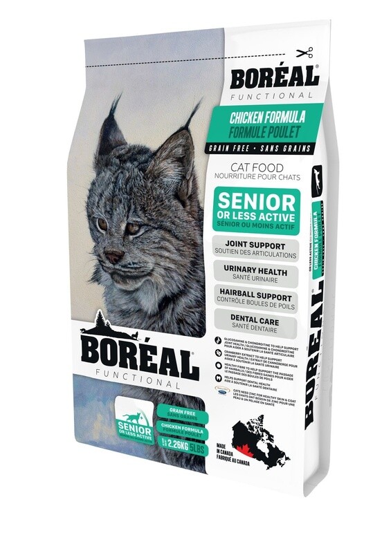Boréal Functional - Chat sénior, poulet sans grains