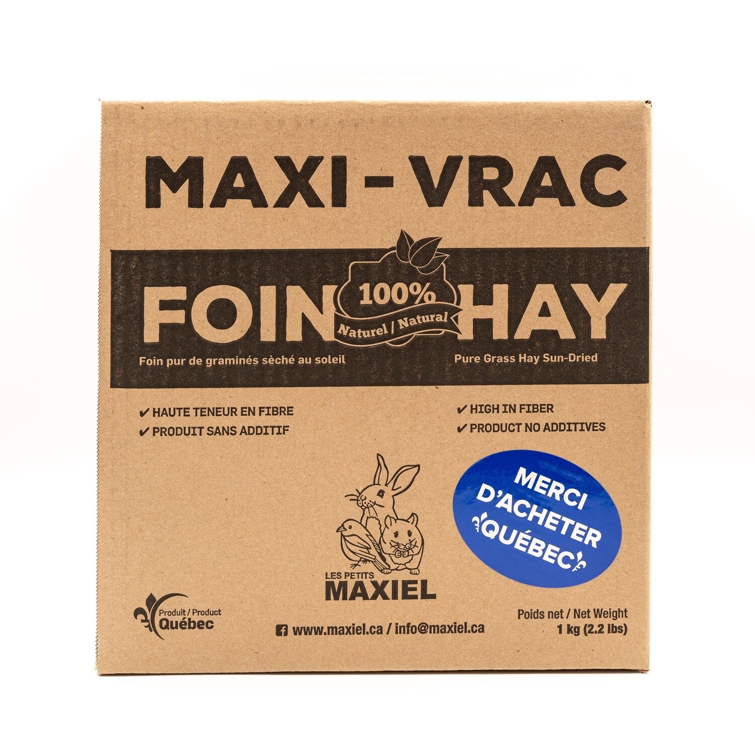 Maxiel BOÎTE DE FOIN 1 KG