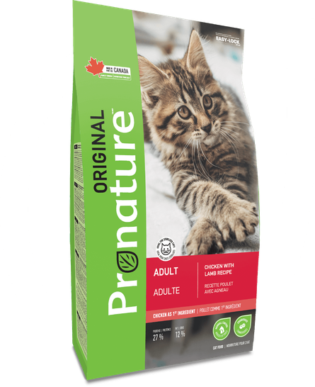 Pronature - Chats adultes / Agneau &amp; poulet, Format: 5 KG
