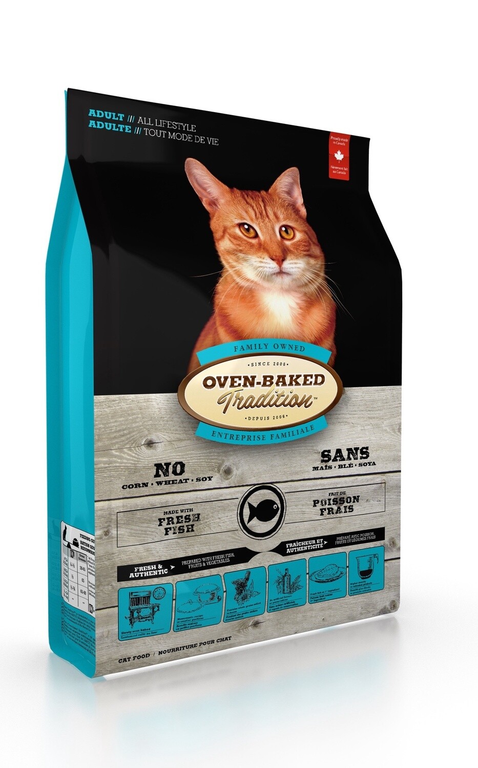 OBT - Chat adulte/Poisson, Format: 10 lb