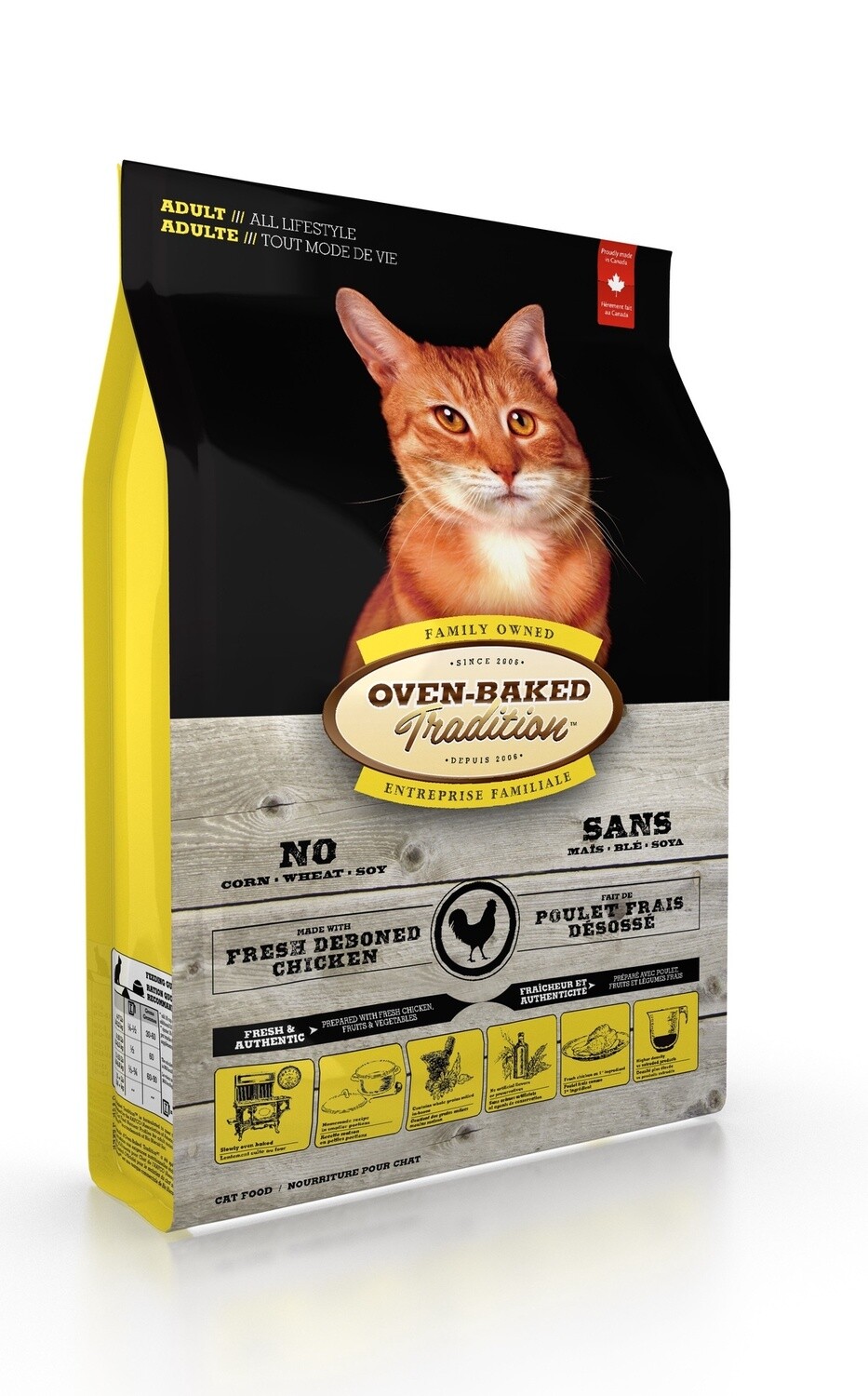 OBT - Chat adulte/Poulet, Format: 10 lb