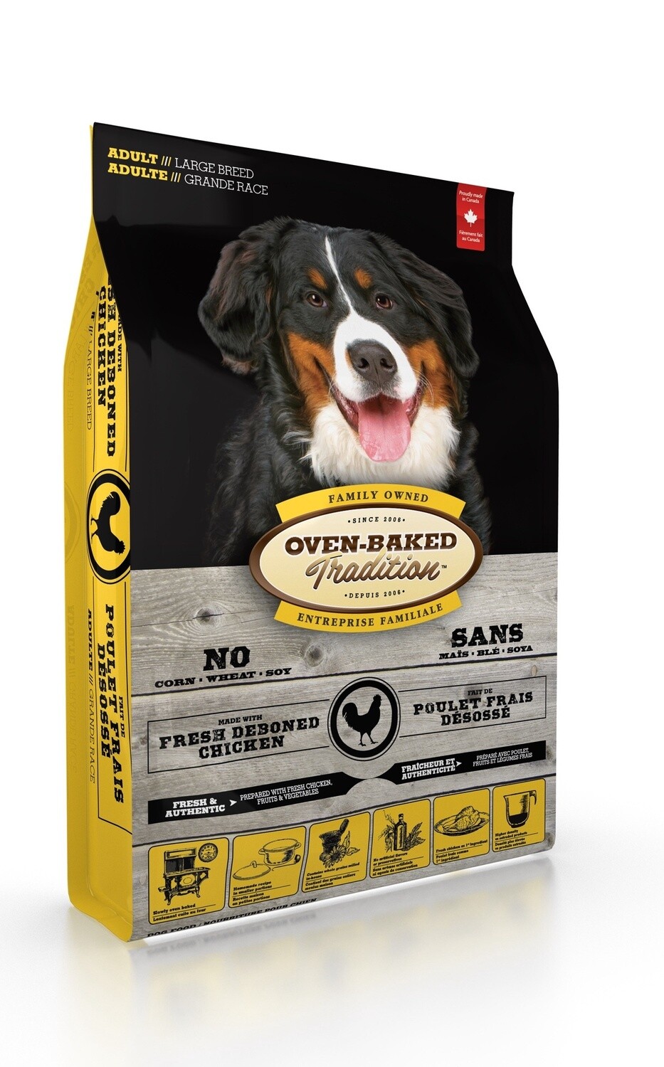 OBT - Chien adulte grande race/Poulet - 25 lb