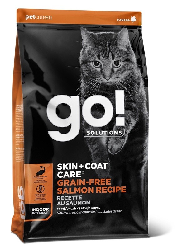 GO! Peau + Poils - Chats/Saumon - 8 lb