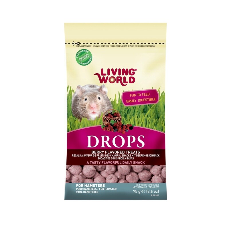 Living World - Régal de fruit des champs pour hamsters