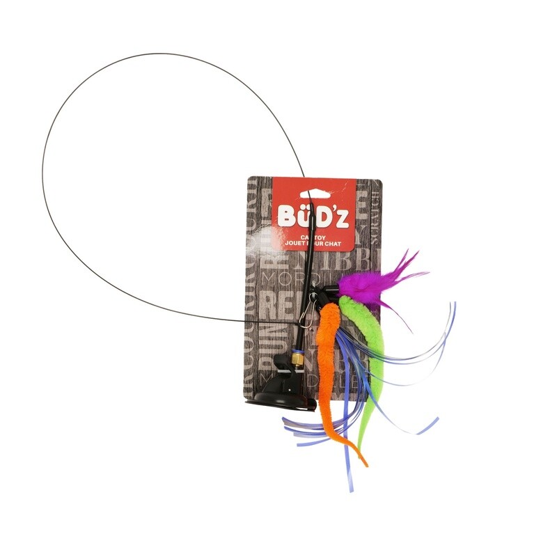 Bud'z - Amuse chat avec jouet interchangeable