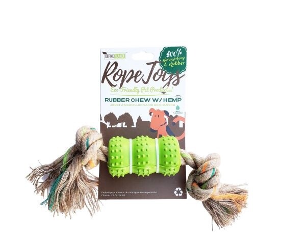 Define Planet - Jouet pour chien / Corde de chanvre et caoutchouc