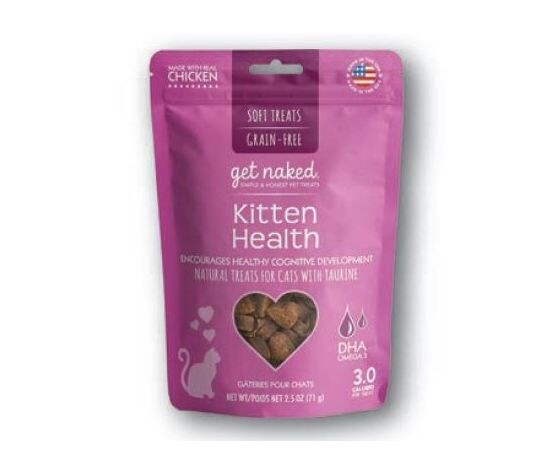 Get Naked Gâteries tendres sans grains pour chat - Chaton en santé 2.5 oz
