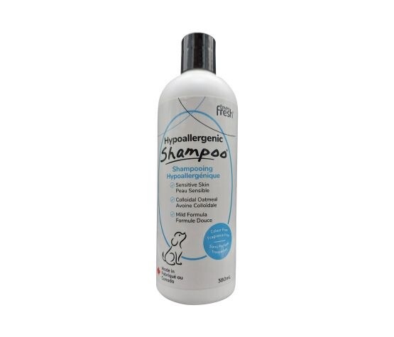 Envirofresh - Shampoing hypoallergénique pour chien / Avoine colloïdale - 380 ml