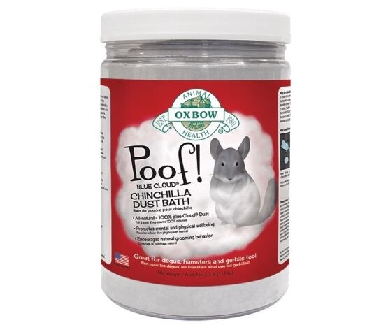 Oxbow Poof! - Bain de sable pour chinchilla - 2.5 lb