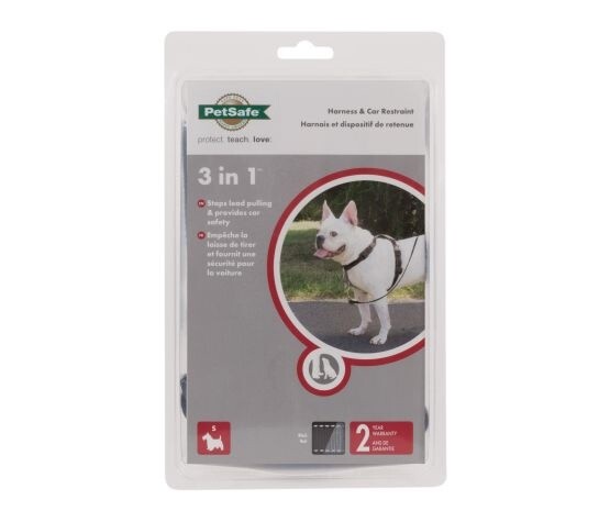 Petsafe Harnais 3-en-1 pour chien, Taille: S/P