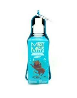 Messy Mutts Bouteille de voyage en plastique
