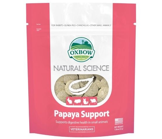 Oxbow - Supplément digestif pour rongeurs / Papaye - 33 g