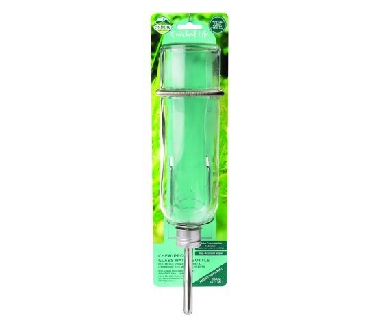 Oxbow - Bouteille en vitre anti-mordillage, Format: 237 ml