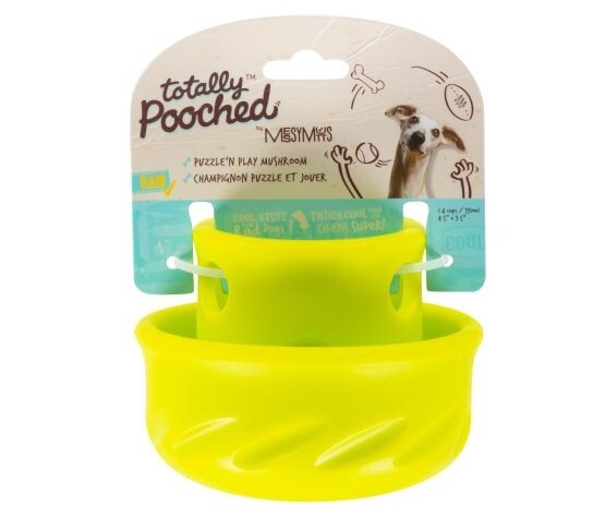 Totally Pooched Puzzle N&#39; Play - Champignon 4&quot;, Couleur: Lime