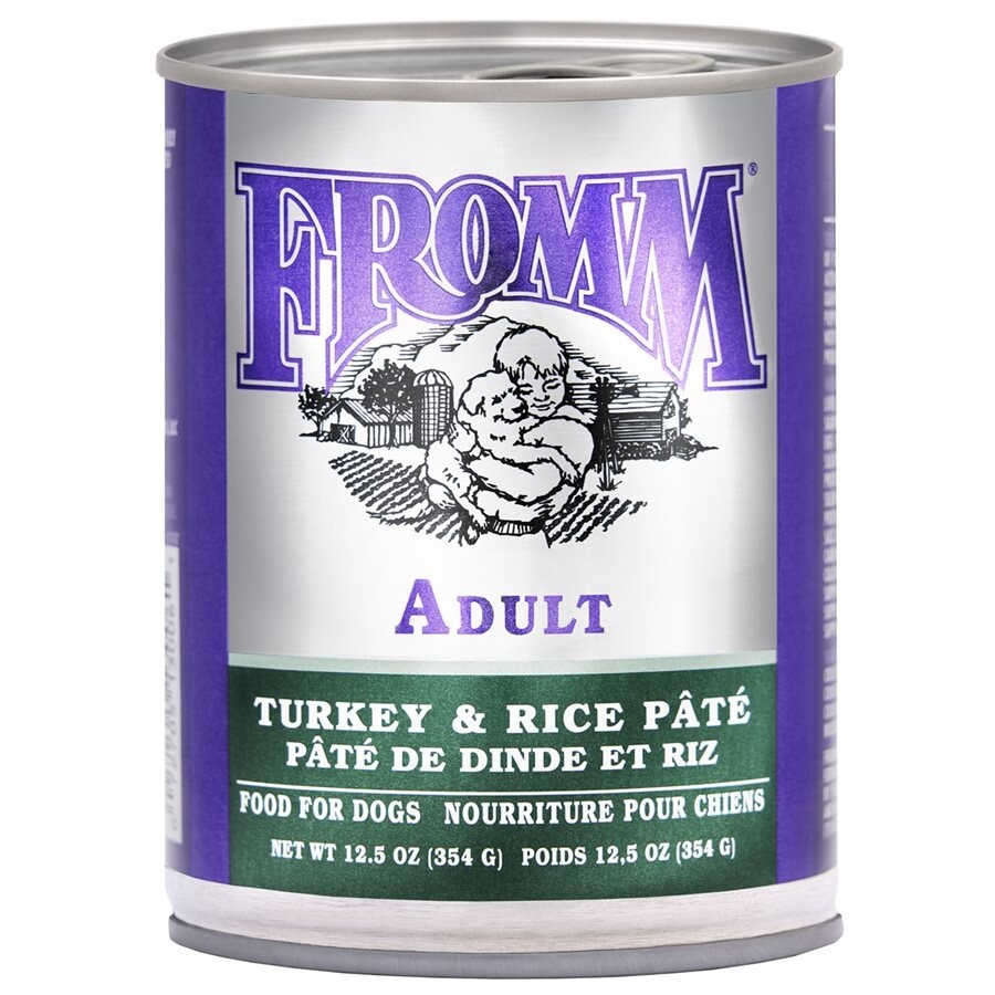 Fromm Classic - Conserve pour chiens/Pâté de dinde &amp; riz - 12.5 oz