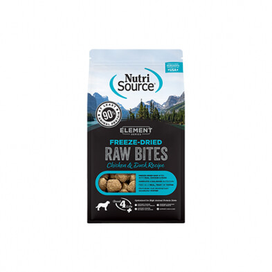Nutrisource Element - Bouchées crues / Poulet &amp; Canard, Format: 2.5 oz