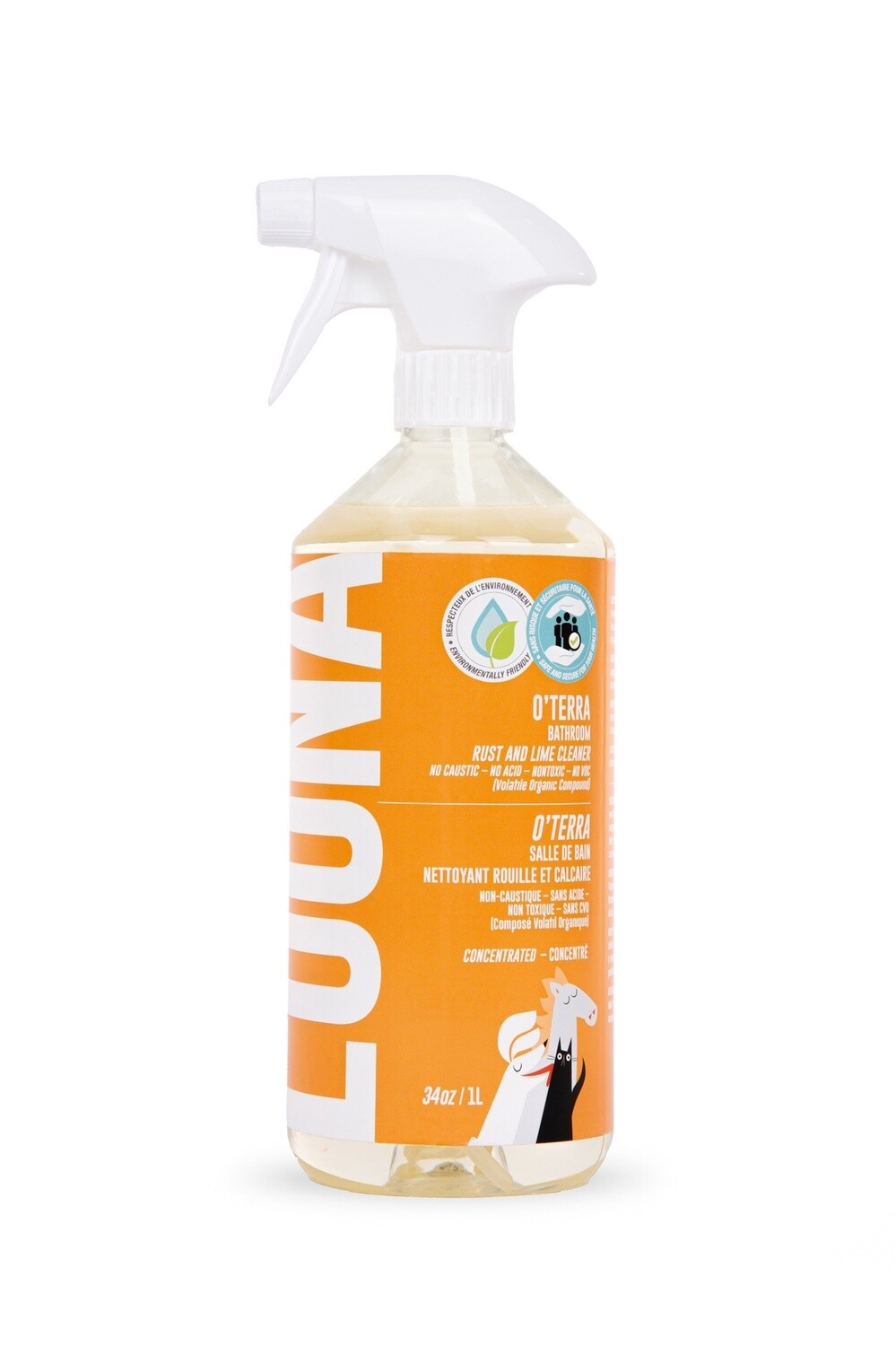 Loona - O&#39;Terra / Nettoyant rouille &amp; calcaire - 1 L