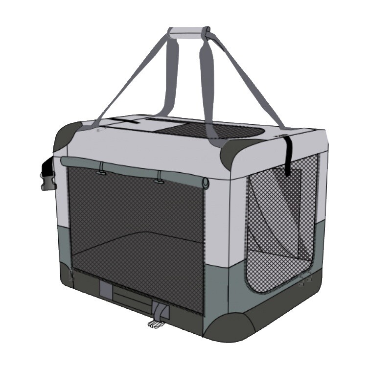 Baxter &amp; Bella - Cage pliable en tissus