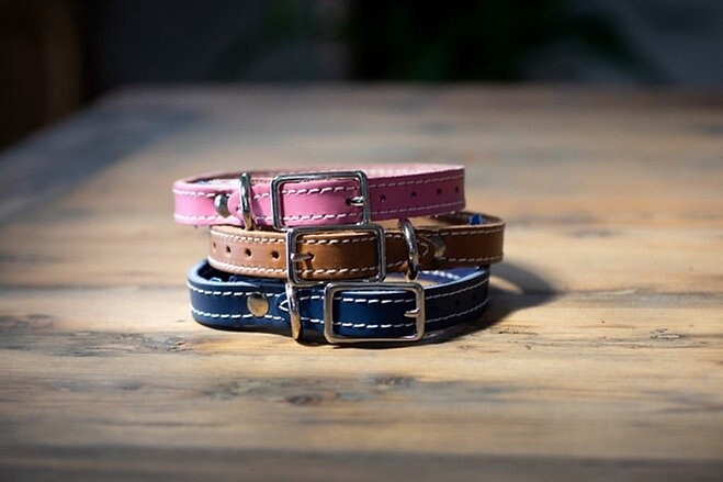 Arizona Collier en cuir 3/4&quot; X 18&quot;