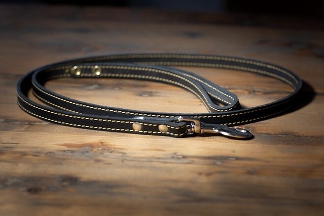 Arizona Laisse en cuir 1/2&quot; X 72&quot;